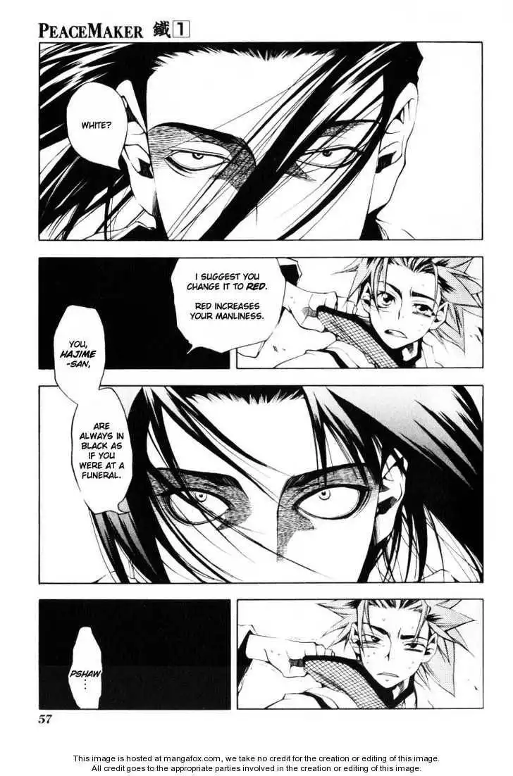 Peace Maker Kurogane Chapter 0 55